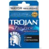Condones-Lubricados-Trojan-Pro-Tech-Seguridad,-3-uds-Front Preservativos Lubricados Trojan Pro-Tech Seguridad, 3 uds