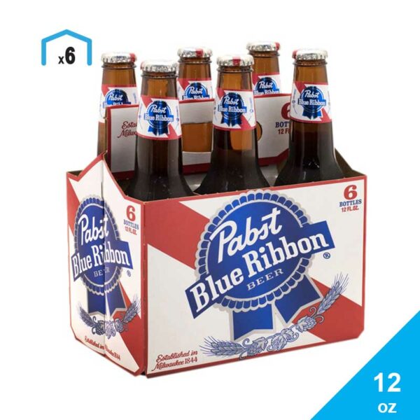 Cerveza Pabst Blue Ribbon, 12 oz