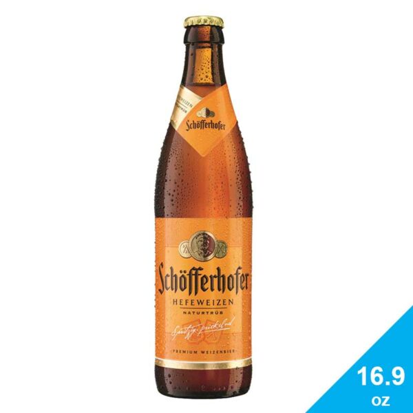 Cerveza Schöfferhofer Naturtrub, 16.9 oz