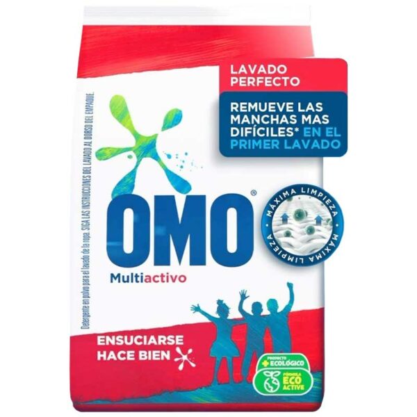 Detergente OMO Multiactivo, 1,800 g