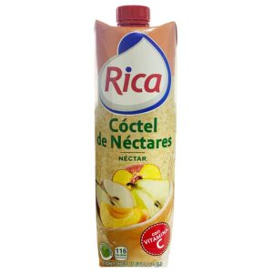 Jugo-Cóctel-de-Néctares-Rica,-1-L-Front Jugo Cóctel de Néctares Rica, 1 L