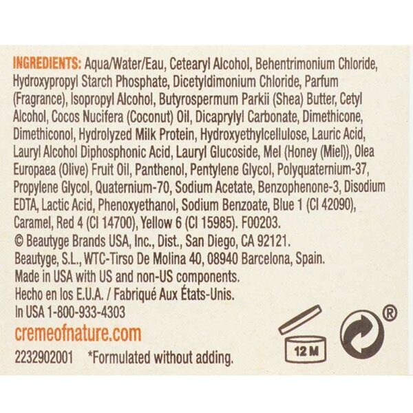 Mascarilla-Capilar-Creme-of-Nature-Reposición-de-la-Humedad-y-Fuerza,-11.5-oz-Back Mascarilla Capilar Creme of Nature Reposición de la Humedad y Fuerza, 11.5 oz