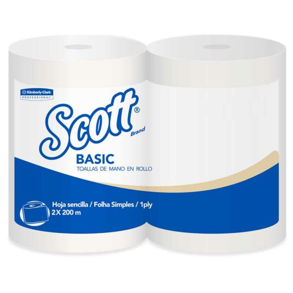 Papel Toalla Scott Basic Airflex 656' (4 uds)
