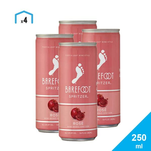 Sprizer Barefoot Rosé, 250 ml