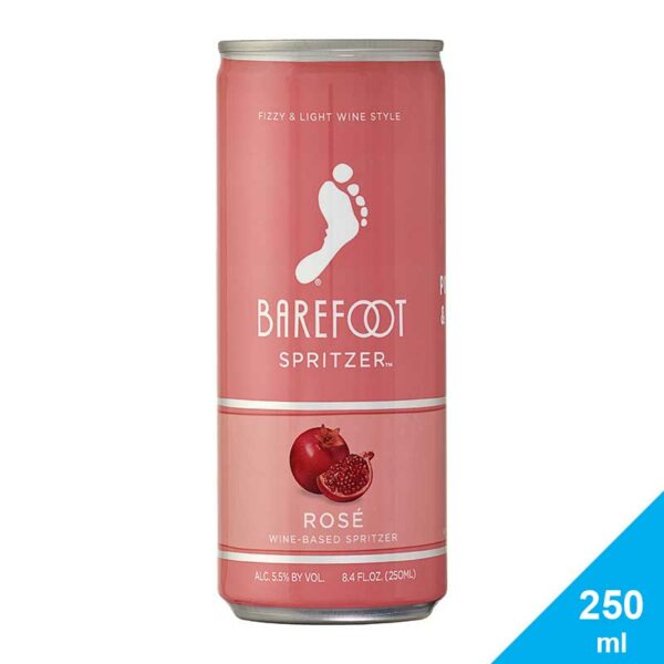 Sprizer-Barefoot-Rosé,-250-ml-(4-uds)-Front-2 Sprizer Barefoot Rosé, 250 ml