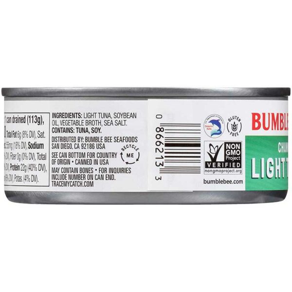 Atún Bumble Bee en Trozos en Aceite, 5 oz