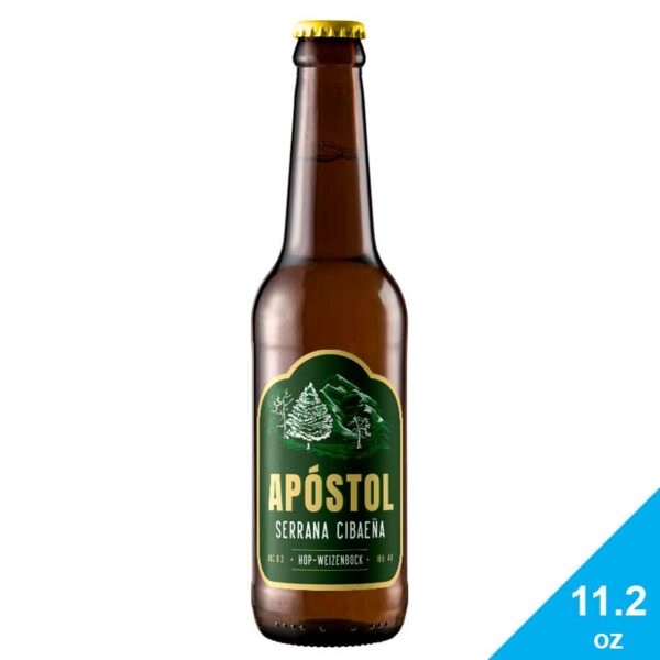 Cerveza Apóstol Serrana Cibaeña, 11.2 oz