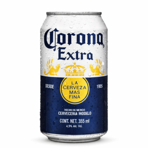 Cerveza Corona Extra, 12 oz lata Cerveza Corona Extra, 12 oz