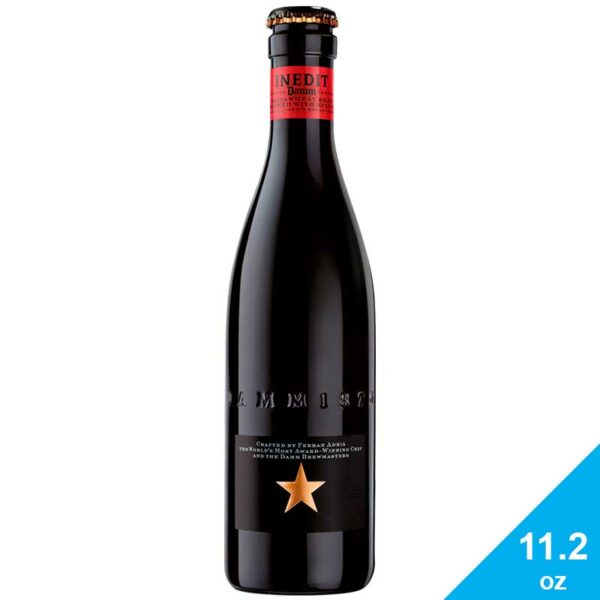 Cerveza Inedit Damm, 12 oz