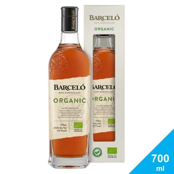 Ron-Barceló-Organic,-700-ml-Front Ron Barceló Organic, 700 ml