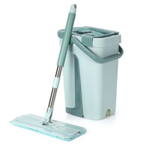 Suaper Microfibra con Cubeta de Limpieza Automática