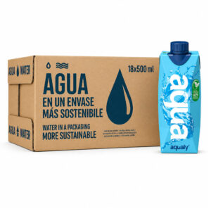 Agua Mineral Aqualy - 18 uds, 500 ml