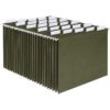 Carpeta-para-Colgar-Archivos-Verde-Estándar-(25-uds)-Front Carpeta para Colgar Archivos Verde Estándar (25 uds)