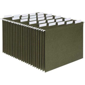 Carpeta-para-Colgar-Archivos-Verde-Estándar-(25-uds)-Front Carpeta para Colgar Archivos Verde Estándar (25 uds)