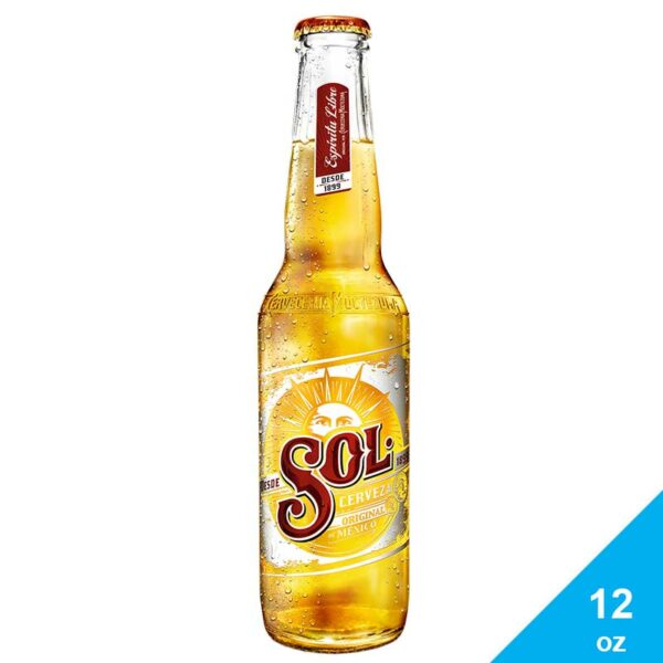 Cerveza-Sol,-12-oz-Front Cerveza Sol, 12 oz
