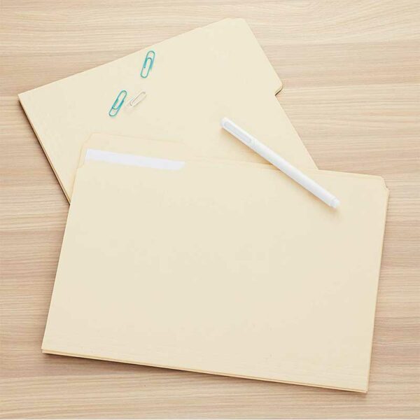 Folders-Manila-8.5-x-11-(100-uds)-Front-3 Folders Manila 8.5" x 11" (100 uds)