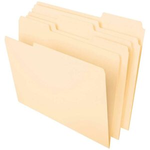 Folders Manila 8.5" x 11" (100 uds)