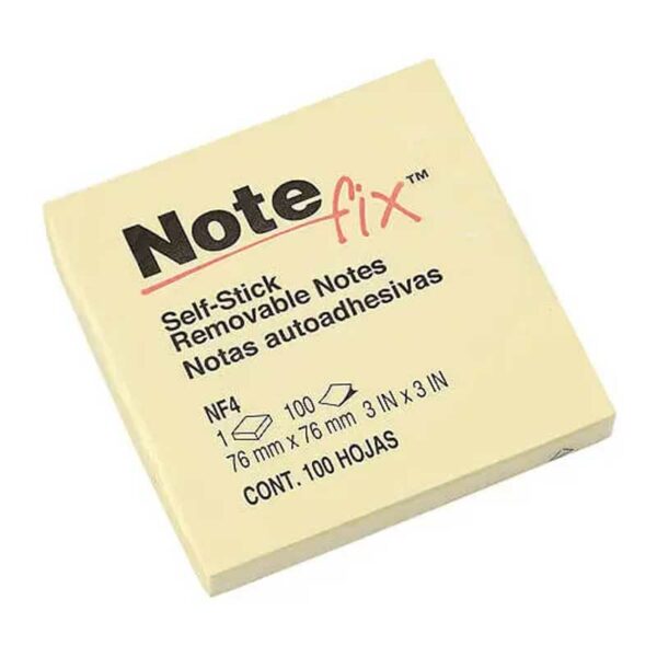 Notas-adhesivas-Note-Fix-3'-x-3'-(100-uds)-Front Notas Adhesivas Note Fix 3" x 3" (100 uds)