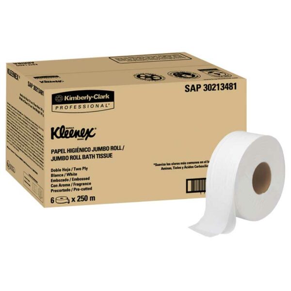 Papel Higiénico Kleenex Jumbo Roll Smell Clean 820' (6 uds)