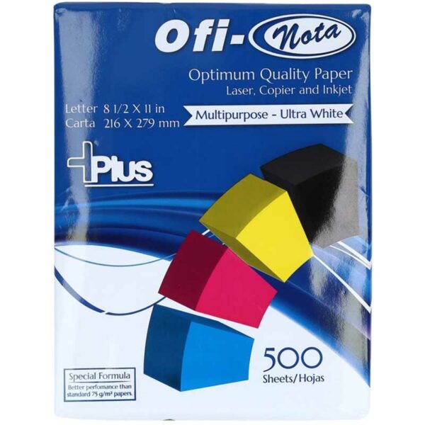 Resma de Papel Ofi-Nota 8.5" x 11"