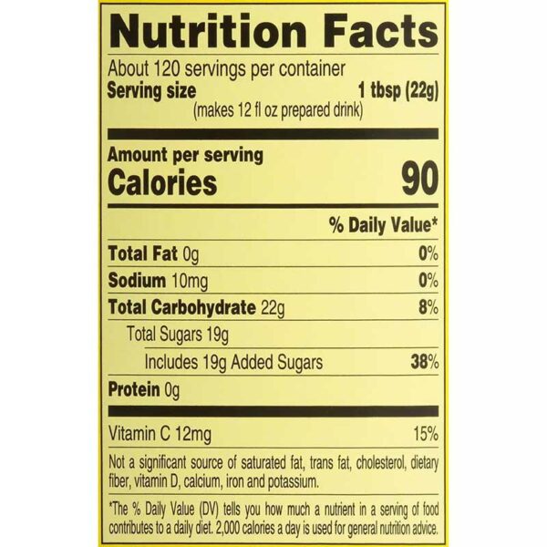 4C Limonada Mix, 4 lbs