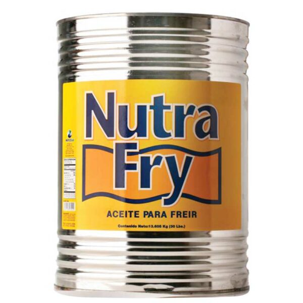 Aceite Nutra Fry para Freir, 30 lbs