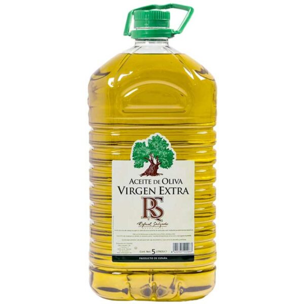 Aceite-de-Oliva-Rafael-Salgado-Extra-Virgen,-5-L-Front Aceite de Oliva Rafael Salgado Extra Virgen, 5 L