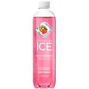 Agua Carbonatada Sparkling Ice - Kiwi Fresa, 17 oz
