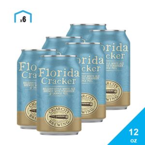Cerveza Cigar City Florida Cracker White Ale, 12 oz