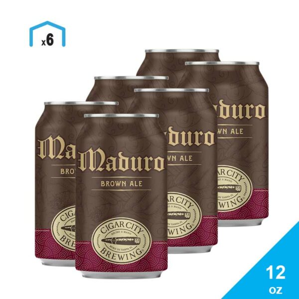 Cerveza Cigar City Maduro Brown Ale, 12 oz