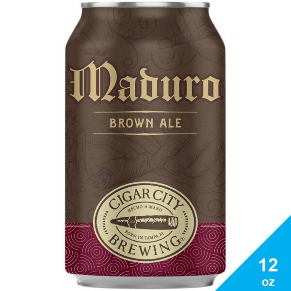 Cerveza Cigar City Maduro Brown Ale, 12 oz