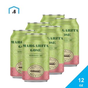 Cerveza Cigar City Margarita Gose Refreshingly Tart, 12 oz