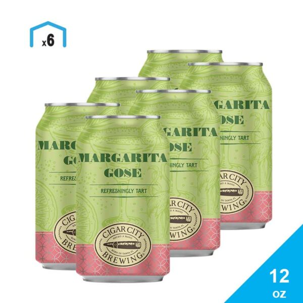 Cerveza Cigar City Margarita Gose Refreshingly Tart, 12 oz