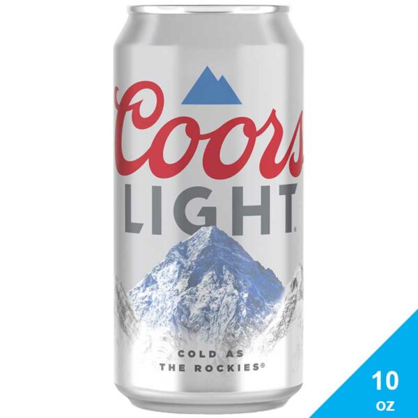 Cerveza Coors Light, 10 oz (24 uds)