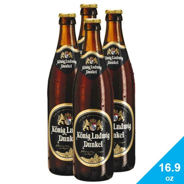 Cerveza-König-Ludwig-Dunkel,-16.9-oz-Front-2 Cerveza König Ludwig Dunkel, 16.9 oz