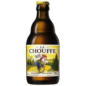 Cerveza La Chouffe Blonde - Botella Cristal, 11.2 oz