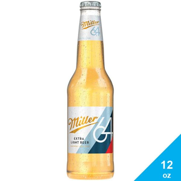 Cerveza Miller 64, 12 oz