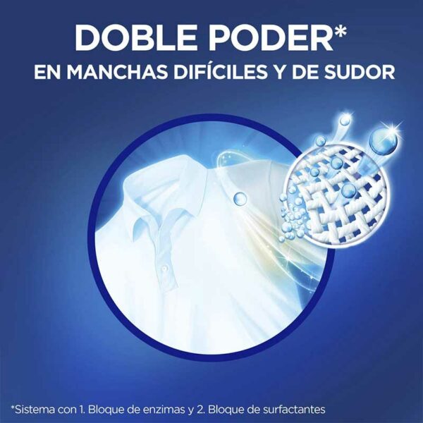 Detergente Ariel Doble Poder, 1500 g