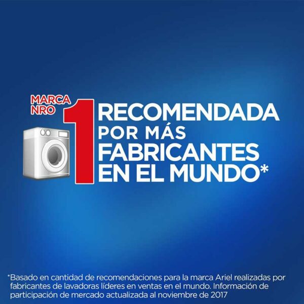 Detergente Ariel Doble Poder, 1500 g