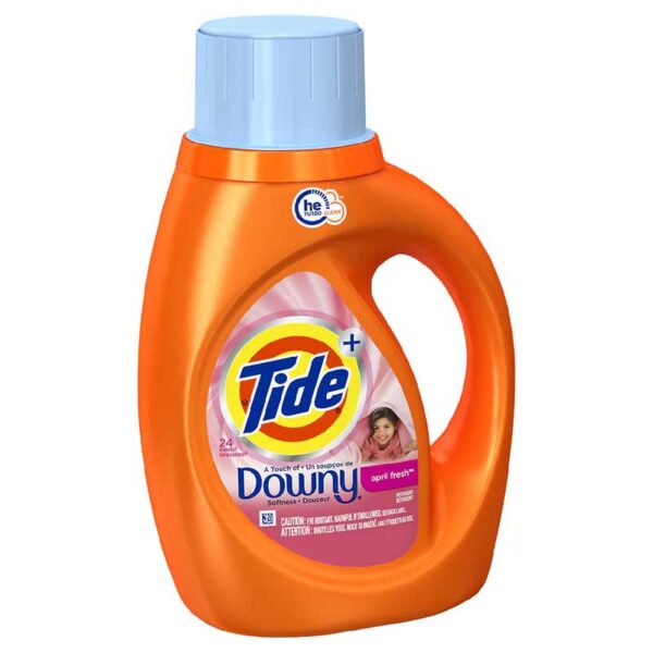 Detergente Líquido Tide con Downy April Fresh, 46 oz