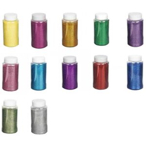 Escarchas Ultra Finas Colores Surtidos (12 uds)