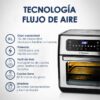 Horno Freidora de Aire Westinghouse WKAFDT10, 10 L