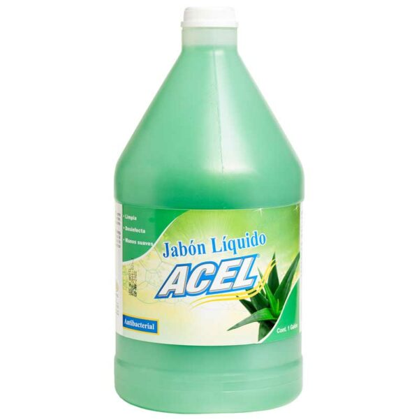 Jabón-Líquido-de-Manos-Acel-Aroma-Aloe-Vera,-1-gal-Front Jabón Líquido de Manos Acel Aroma Aloe Vera, 1 gal