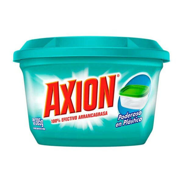 Lavaplatos Axion Poderoso en Plastico Pasta, 385 g