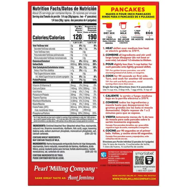Mezcla para Pancake y Waffle Pearl Milling Company Original, 32 oz