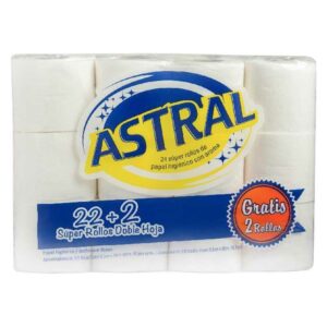 Papel Higiénico Astral (24 uds)
