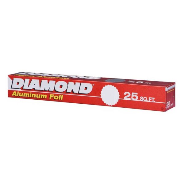 Papel-de-Aluminio-Diamond-(12'-x-25')-Turn Papel de Aluminio Diamond (12" x 25')
