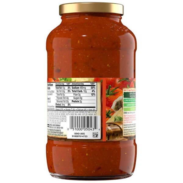 Salsa Italiana Prego Tres Quesos, 24 oz