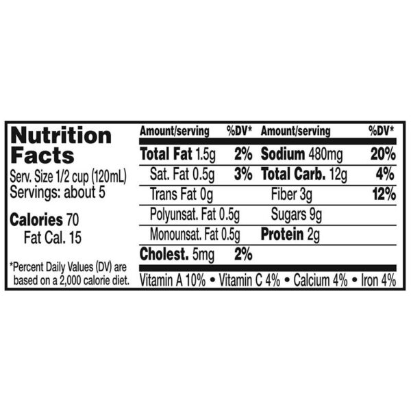 Salsa Italiana Prego Tres Quesos, 24 oz