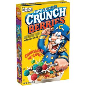 Cereal Cap'n Crunch's Bayas Crujientes, 334 g